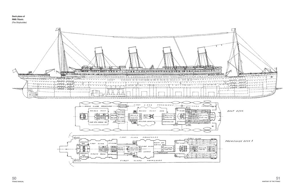 Чертежи титаника в высоком качестве