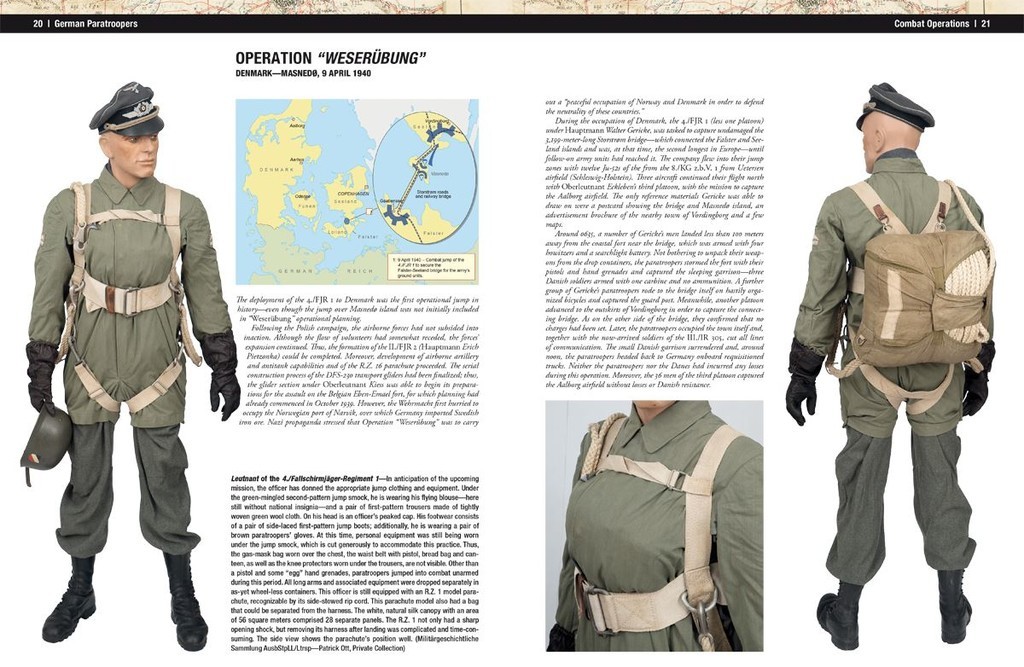 GERMAN PARATROOPERS UNIFORMS AND EQUIPMENT 1936 1945