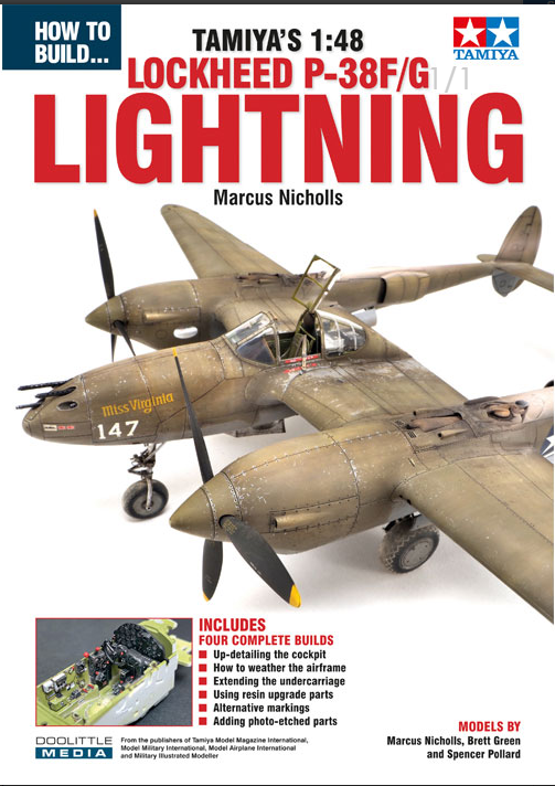 1/48 Tamiya Lockheed P-38F/G Lightning Plastic Model Kit 