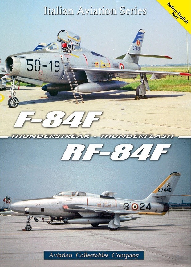 Formazione F84F Thunderstreak 43172 Cartolina Aerei militari italiani 